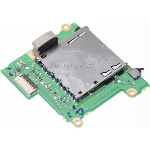 Used SD card memory slot holder board parts for Canon EOS 1200D;Rebel T5;Kiss X70;DS126491 SLR