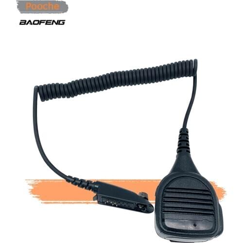 Two Way Radio Mic Speaker Mic Microphone PTT for Walkie Talkie GP328 Two Way Radio PRO5150 GP338 PG380 GP680 HT750 GP340