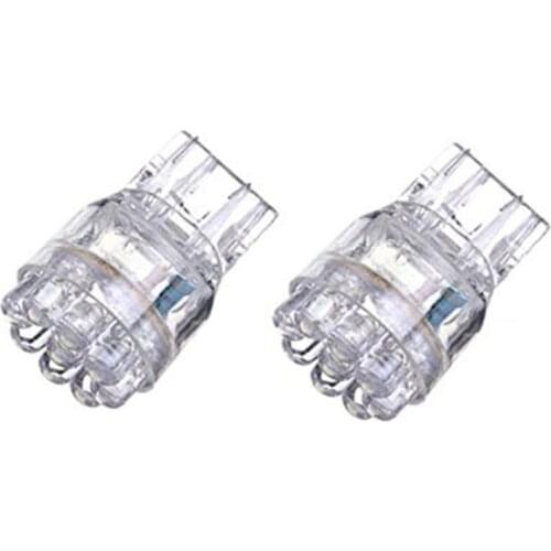 Reverse Lights Low Consumption High Power T20 7440 9SMD Error Automobiles 2Pcs Car 12V 9 LED Reversing Brake Light Lamp#267490