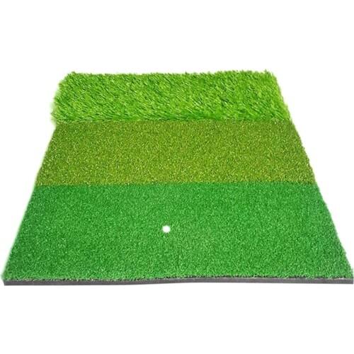 Golf Hitting Mat Turf Heavy Duty Rubber Base Backyard Practice Pad for Indoor