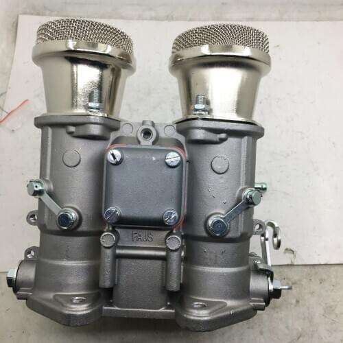 SherryBerg carb fajs 45mm dcoe 45DCOE 45 dcoe carburetor carburettor for EMPI Weber Solex dellorto air horns 45mm tall w air net