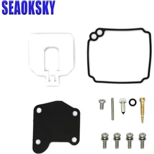 Carburetor Repair Kit for Yamaha 2 Stroke 9.9HP 15HP Outboard Engine 63V-W0093-00-00
