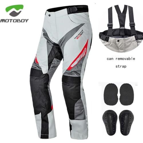Summer vent MOTOBOY Motorcycle pants CE protector 600D mesh motocross ventilation Wear trouser M - 4XL