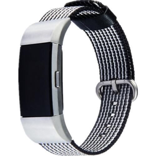 Nylon Bands For Fitbit Charge 2 Replacement Band Bracelet Strap for Men Women Wristbands with Classic Connector Small Large 9.17