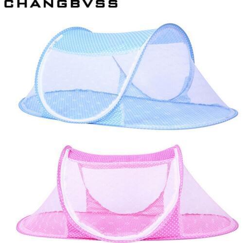 New Foldable Baby Bedding Crib Mosquito Net, Babies Cradle Bed Infant Sleeping Crib Netting, Mosquito Netting for Girl Boys Bed