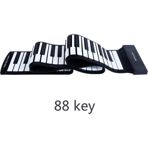 Hand roll electronic piano 88 key thickened keyboard adult portable beginner professional electronic soft piano
