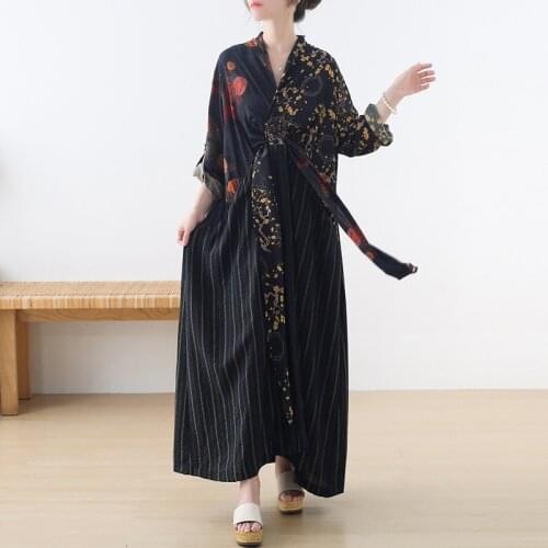 QATURALAN Summer Silk Dresses