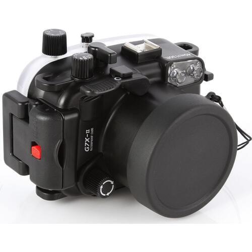 40m Waterproof Underwater Protective Housing Case Box For Canon PowerShot G7X Mark II