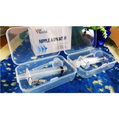 2 pcs Nipple aspirator nipple puller attractor appliance drawing out nipple