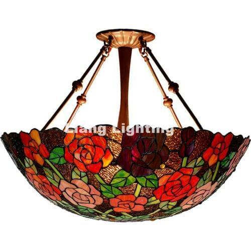 Free Shipping Bohemian Pendant Lights D60cm 24 Inches Lighting Modern Colorful Hanging Lamp Lighting Vintage Pendant Lighting