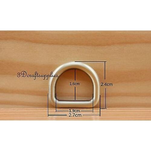 D ring d-rings purse ring alloying anti brass 19 mm 3/4 inch 14pcs U174