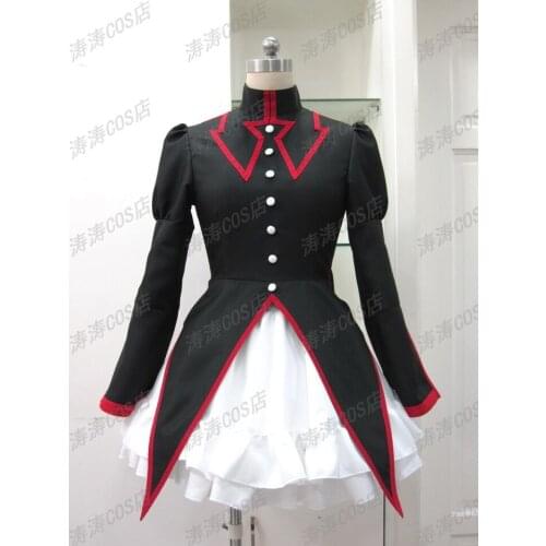 Kuromajo-san ga Tooru Chiyoko Kurotori Black Enchantress Witch Uniform Halloween Anime Carnival Party Cosplay Costume