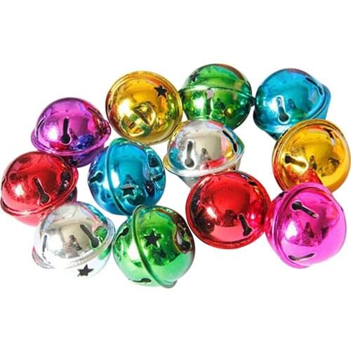 Mini Colored Bells Handmade Jingle Bell Pendant DIY Bracelet Accessory Kit