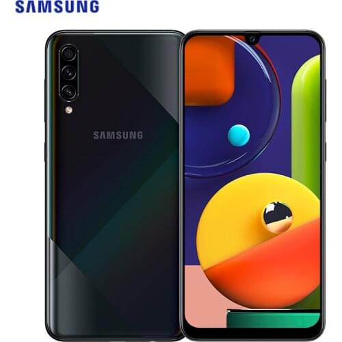 Samsung Galaxy A50s Mobile Phone 6GB 128GB 6.4" Samsung Exynos Octa Core 48MP Rear Camera 4000mAh NFC Cellphone