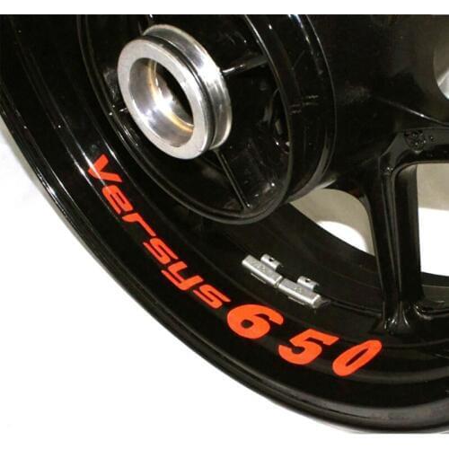 Motorcycle Wheel Sticker Decal Reflective Rim Bike Motorcycle Suitable for KAWASAKI VERSYS 650