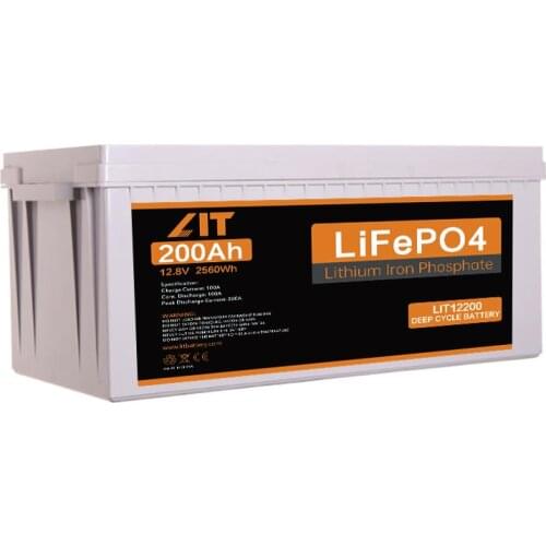 Factory Directly Deep Cycle Lifepo4 12V 200Ah Lithium Ion Battery For Golf Carts