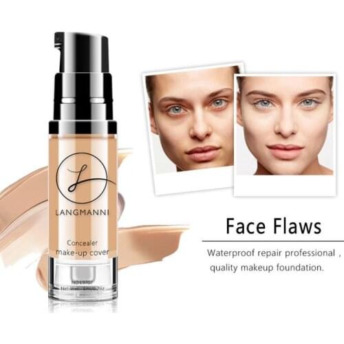 New Makeup BB Cream Facial Whitening Concealer Lasting Make-up Foundation Liquid Waterproof Brighten Skin Color TSLM1