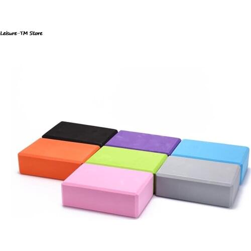 NEW Sports Exercise Gym Workout Stretching Aid Body Shaping Health Training EVA Foam Yoga Block Brick Pilates HOT
