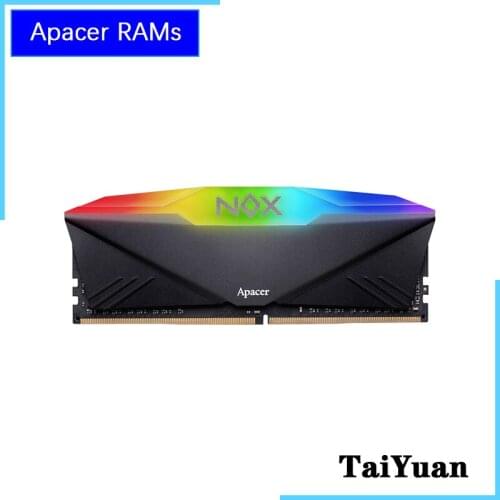 Apacer AMD Intel RAM DDR4 4GB 8GB 16GB 32G 2133 2400 2666 3000 3200 3600 MHz RGB Memory Desktop Dimm with Heat Sink RGB