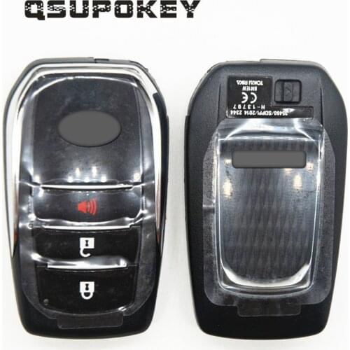 Original 3Buttons 433MHz Smart Remote Control Smart Key Intelligent Remote Control with 8A chip for Toyota Hilux Free Shipping