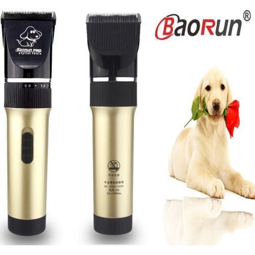 Professional Rechargeable High Power Electric Pet Dog Hair Trimmer Cat Pet Low-Noise Hair Shaver Clipper Big Dog Cutting Machine