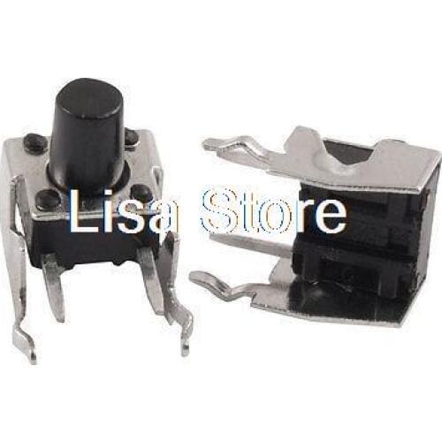 Right Angle Momentary Tact Tactile Push Button Switch Non Lock 6x6x8mm