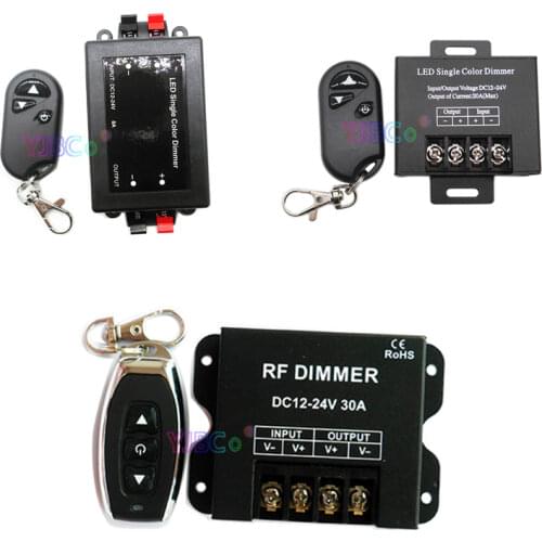 3keys single color led dimmer Mini 3keys controller For 5050 3528 3014 2835 LED Strip light tape lamp 12V 24V