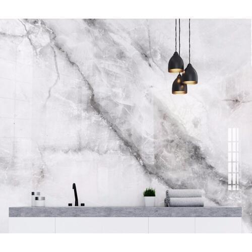 Grey color geometric marble texture mural 3d wallpaper for living room sofa background bedroom 3D mural wallpapers home decor