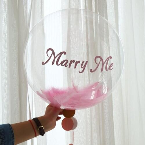 1PCS 24inch BOBO Balloon For New Year Decorations Inflatable Balloons Happy Birthday Party Home Decoration Accessories Wedding