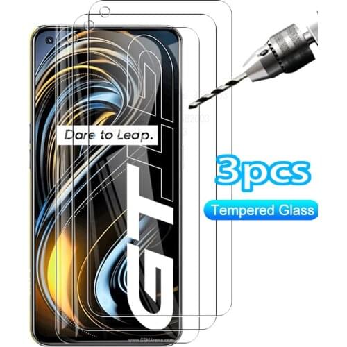 Realme gt glass 3pcs protectors for oppo realme realmi real mi gt 5g neo phone screen films cover realmegt neo tempered glass
