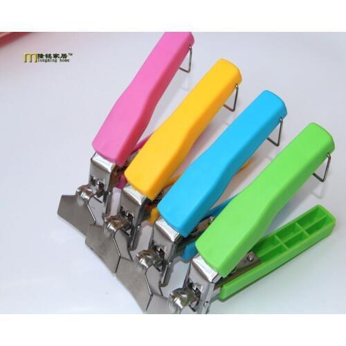 1PC Multifunction Stainless Steel Bowl Clip Universal Handheld Anti-Scald Plate Holder Cute Microwave Oven Kitchen Tool LB 265