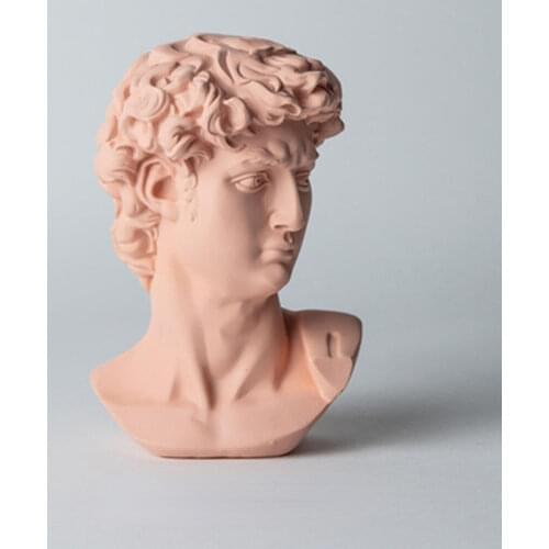 15cm David Model Colorful Statue Sculpture Nordic Resin Home Decoration Accessories Modern Art Crafts Character Ornaments Gift