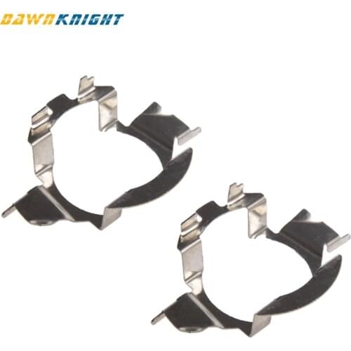 2PCS H7 Led Headlight Socket Adapter Base For BMW X5 e60 For Benz E/C For Buick For VW MK6 Jetta Magotan Bora Polo Qashqai