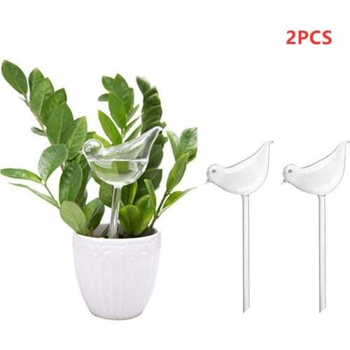 2PCS Home Office Self Watering Device Waterer Potted Plant Pot Garden Plant Automatic Drip Bulb Self Irrigation Equipment Tool