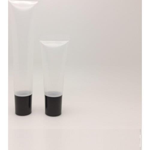 20ml 15ml 10ml Empty Cosmetic Tubes Packaging Gold Black Pink Lipgloss Squeeze Tube Lip Gloss Packaging 50/100pcs