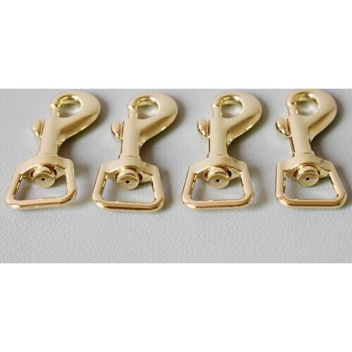 50 Pcs/Lot Swivel Snap Hooks For Backpacks Sey chain Bag Cat Dog Leash 15mm Lobster Clasps Diy Accessories Durable Hardware