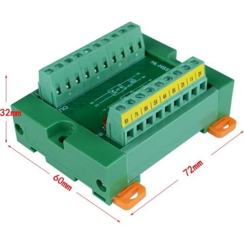 8 Bit High Speed Signal Conversion Isolation Module Can Direct Drive Load 0.5A Measured Frequency 5KHz