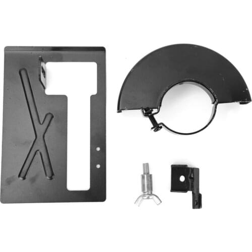 Balance Block Of Corner Mill Angle Grinder Bracket Cutting Machine Black For Woodworking 90 X 138mm/3.5x5.4in Holder Safety Mask