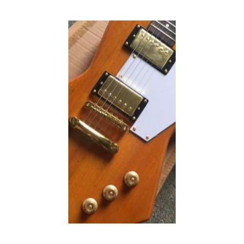 Free shipping China Custom Guitar High Quality Musical Instrument natural color electric guitar 9