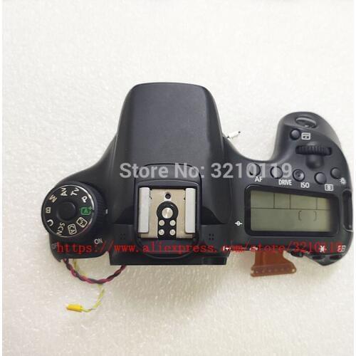 Free shipping New original 70D TOP cover for canon 70D open unit 70D Top with key and lcd camera repair part