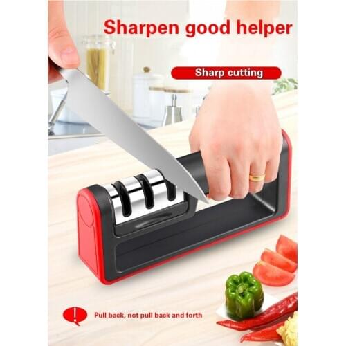 Household Fast Knife Sharpener Kitchen Gadget Sharpening Stone Multi-function Sharpene Knife Sharpening System Whetstone