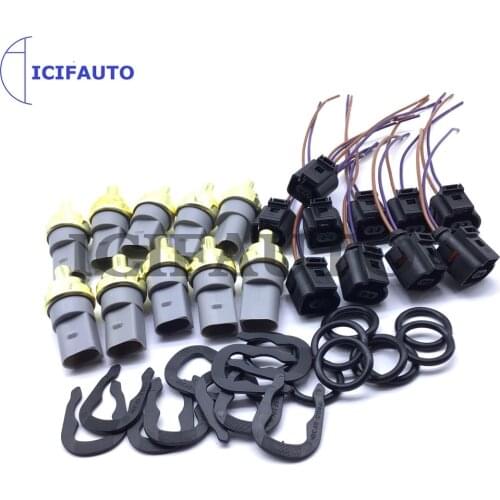 06A919501A Coolant Temperature Sensor With Connector For Skoda Audi A1 A3 A4 A5 A7 A8 Q3 Q5 Q7 R8 VW Jetta Golf Passat Seat