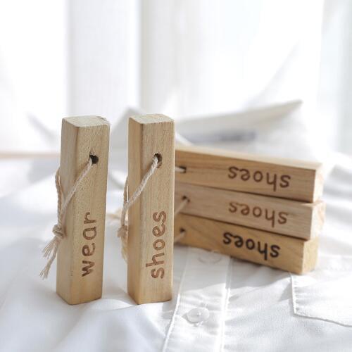 Wooden Moth Ball And Bar Camphor Wood Strip Air Freshener Drawer Wardrobe Shoe Cabinet Deodorant Pests Driver Solid Fragrance
