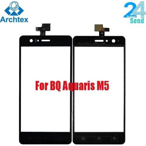For Original BQ Aquaris M4.5 Touch Screen Panel Glass Lens Digitizer Sensor +Tools 100% Test Stock