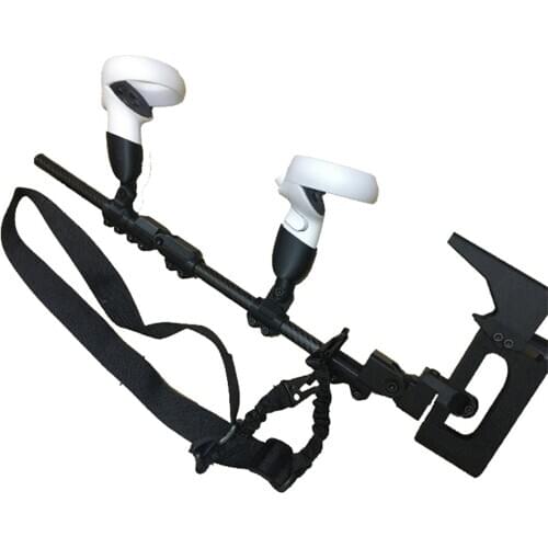 Gun Holder for Oculus Quest 2 VR Gun Stock Shooting Game Accessories Enhanced Gaming Experience