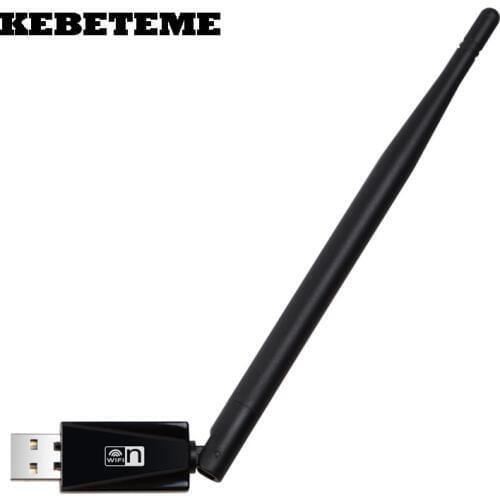 KEBETEME 150Mbps wireless USB WiFi adapter Fast External wireless wi-fi receiver network card USB Lan card for laptop