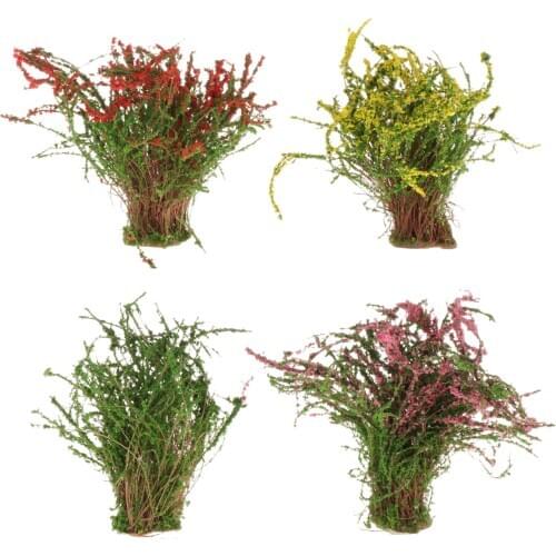 Diorama Models, Model Train Landscape Ground Cover Flower Model Ferrovia