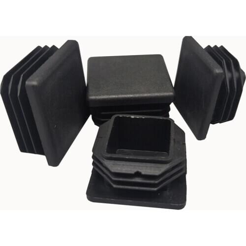 Plastic square tube plug tube plug steel tube plug head stainless steel tube plug head desk chair foot cover furniture mat