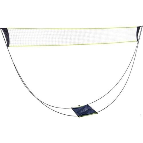 Portable Badminton Net Professional Badminton Training Square Mesh 3 M Volleyball Training Network Outdoor Tennis Net Frame Bag