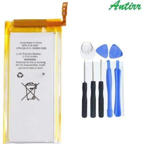 Brand New 3.7V Li-ion Battery Replacement for iPod Nano 5 5th Gen with Tools